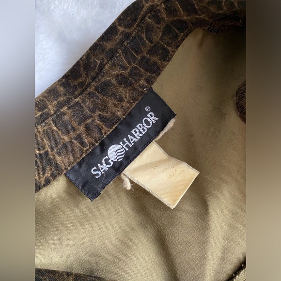 90s Alligator Print Light Jacket (10) - Picture 11 of 16